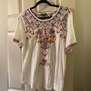 Embroidered top by Tolani